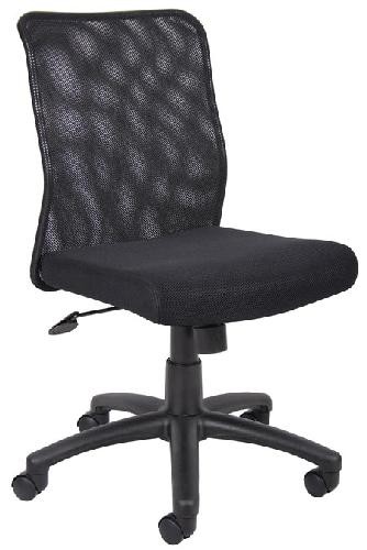 Boss Mesh Back Task Chair No Arms B6105