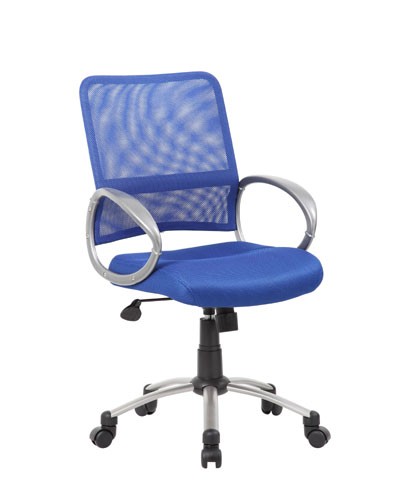 Boss Mesh Back Task Chair in Blue B6416-BE