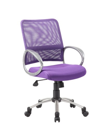 Boss Mesh Back Task Chair in Purple B6416-PR