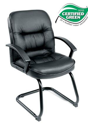 Boss Guest Chair with Sloping Arms B7309