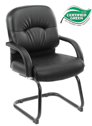 Boss Guest Chair with Lumbar Support B7409