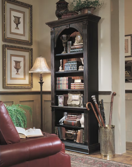 Hooker Furniture Home Office Black Bookcase