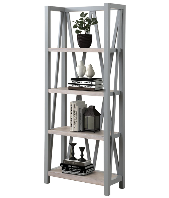 CLOSEOUT American Modern Etagere Bookcase AME#330-DOV