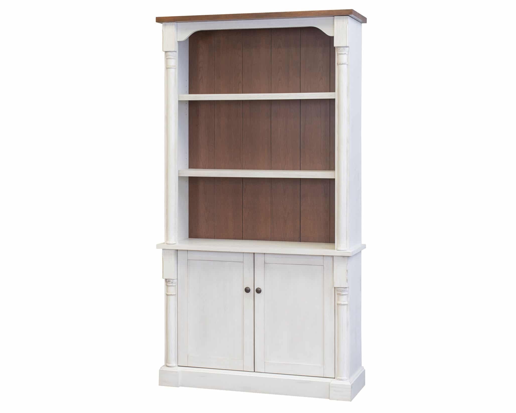 Durham Bookcase with Lower Doors by Martin Furniture