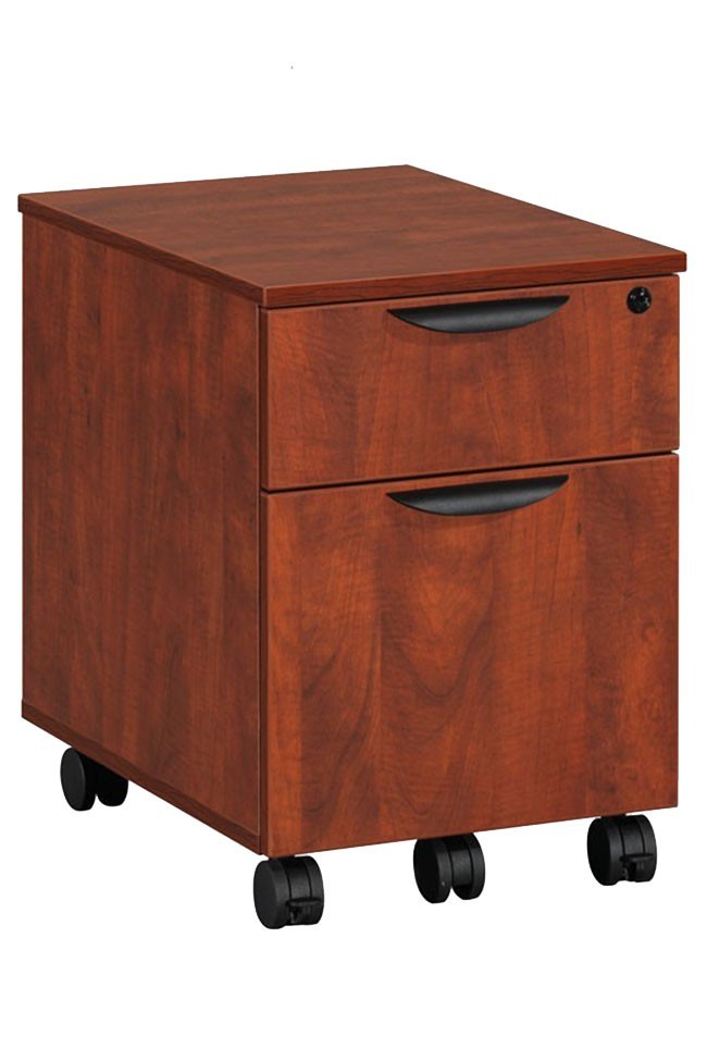 PL1007 Box/File Mobile Pedestal in Cherry