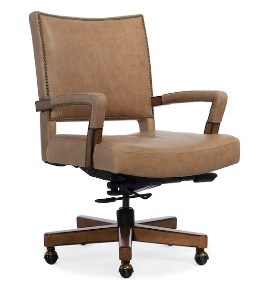 Hooker Furniture Home Office Chace Executive Swivel Tilt Chair 
