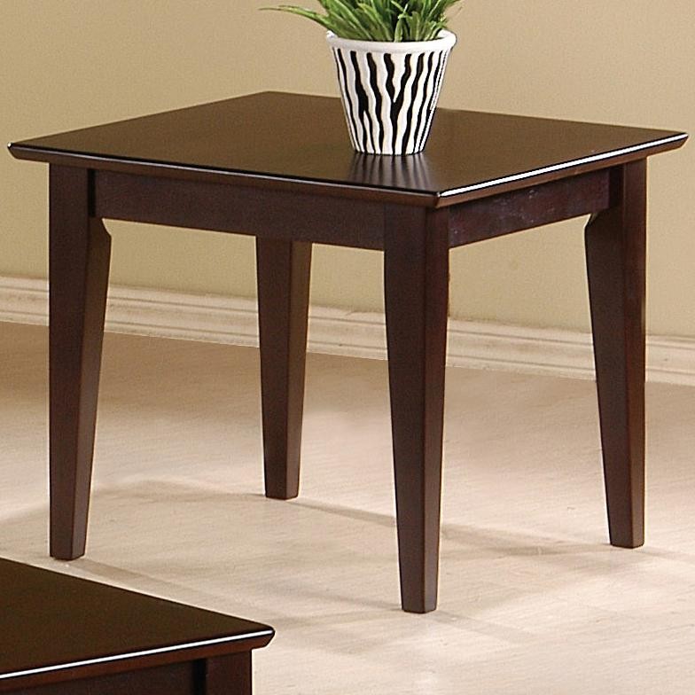 Espresso End Table