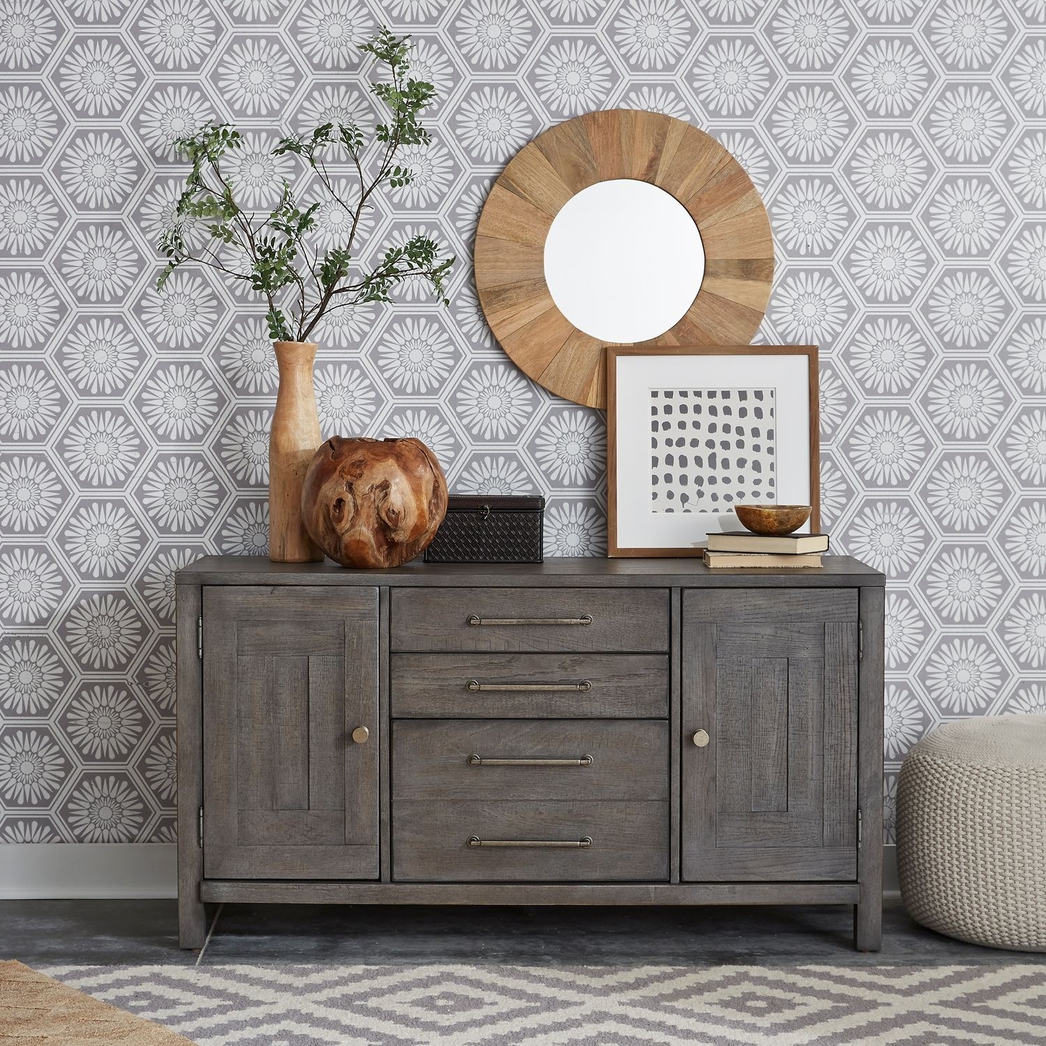 Modern Farmhouse Credenza by Liberty Furniture