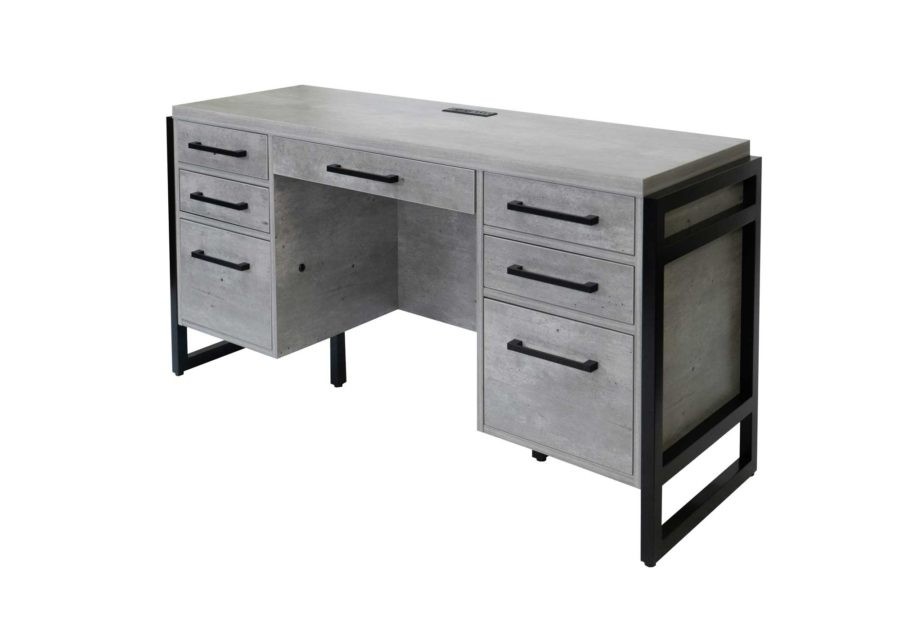 Mason Credenza by Martin Furniture, Concrete