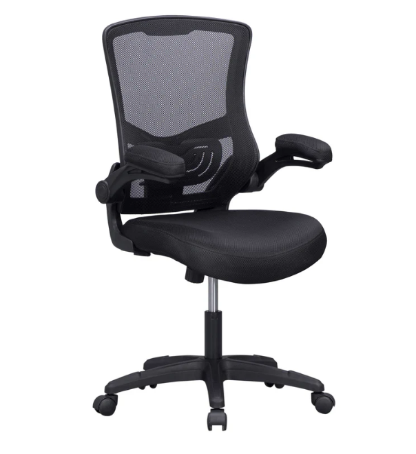 Black Mesh Desk Chair by Parker House