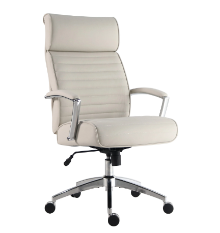 Softy Natural Vegan Leather Desk Chair Tall by Parker House