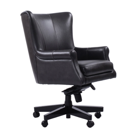 Cyclone Leather Desk Chair by Parker House
