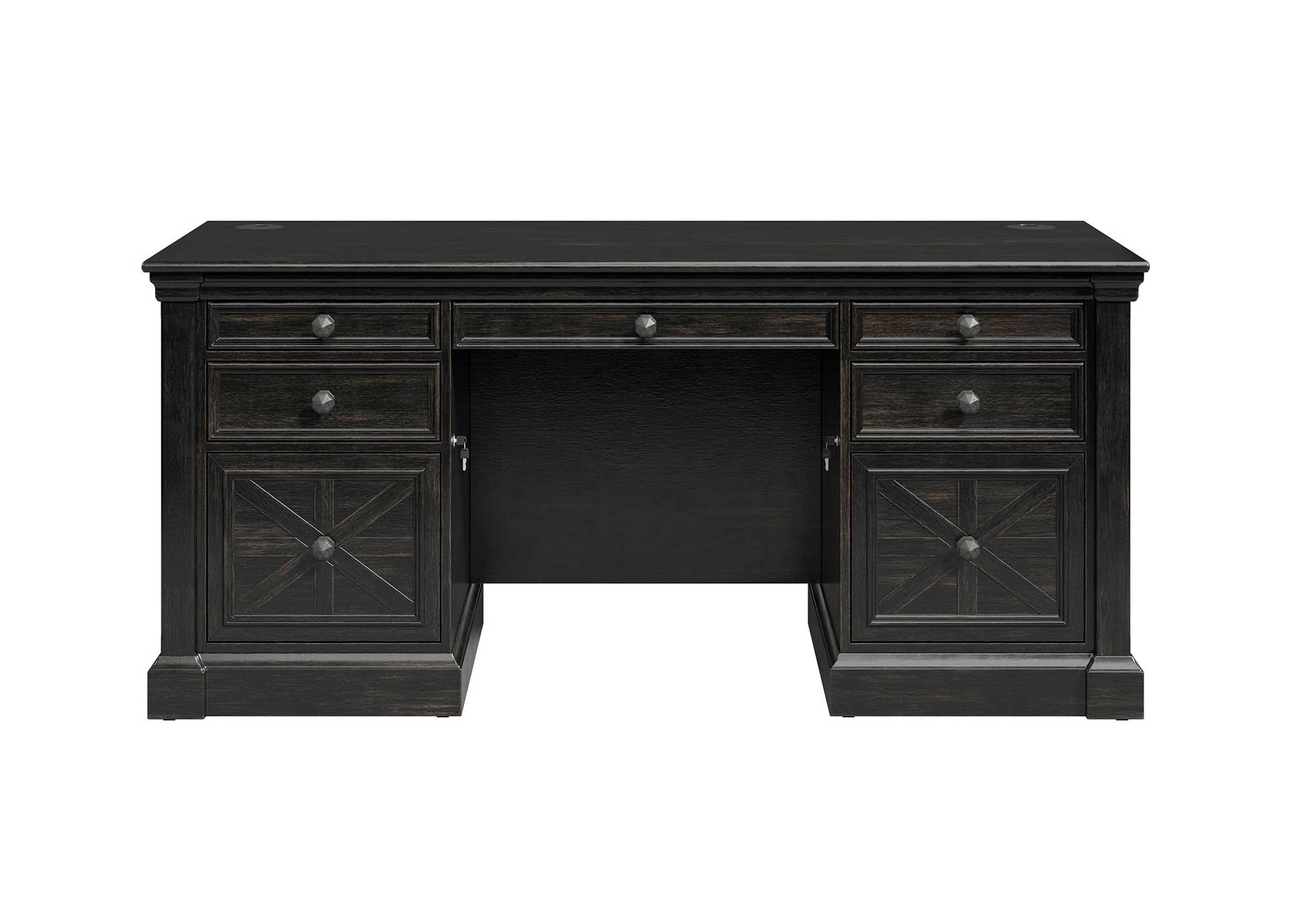 Kingston Double Pedestal Desk by Martin Furniture