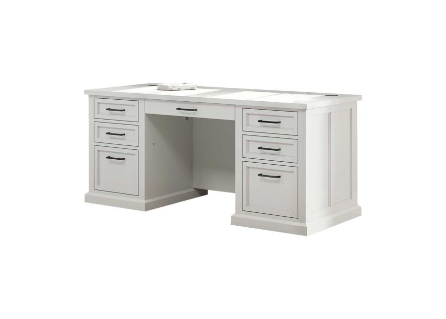Abby Double Pedestal Desk by Martin Furniture