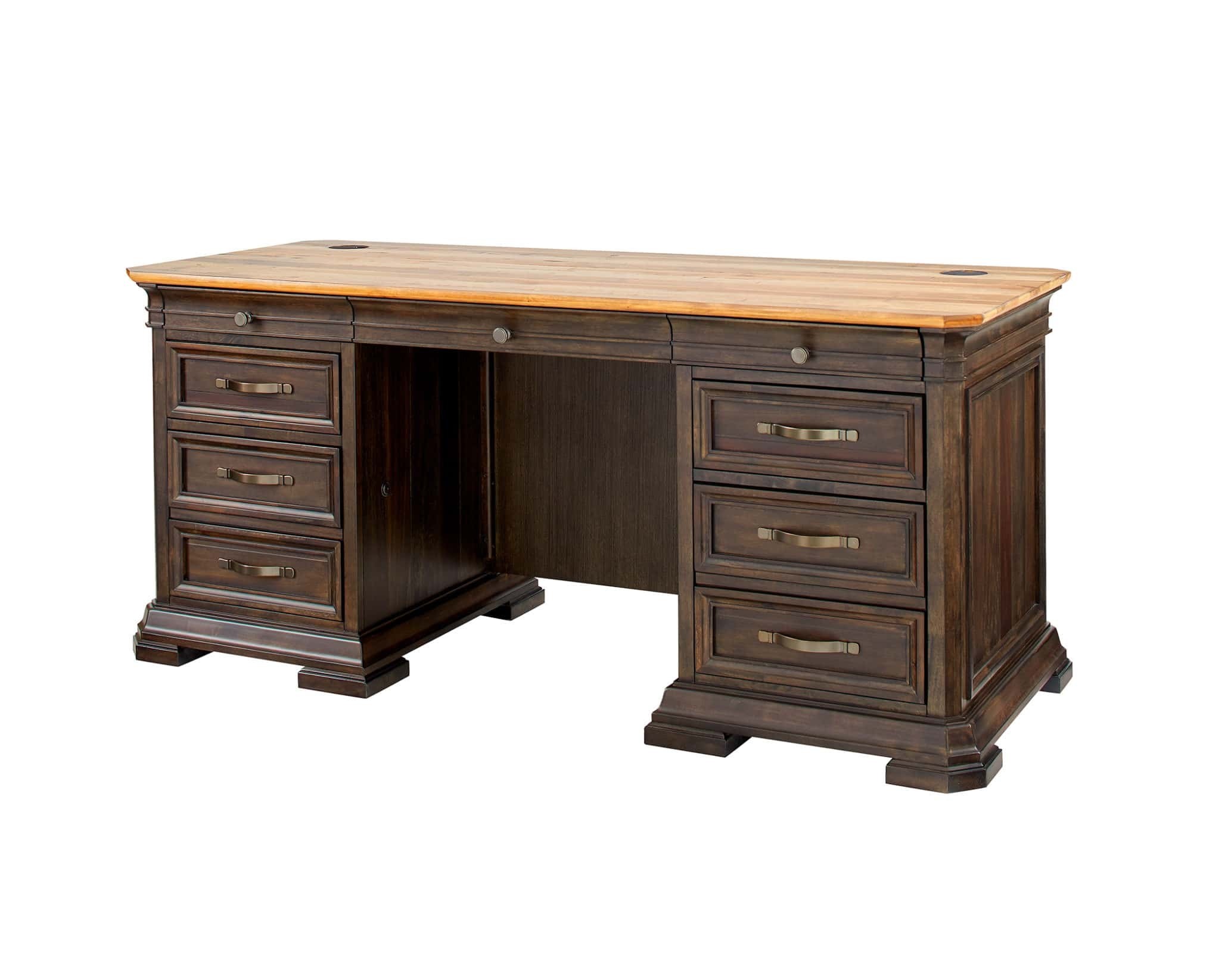 Sonoma Double Pedestal Desk by Martin Furniture