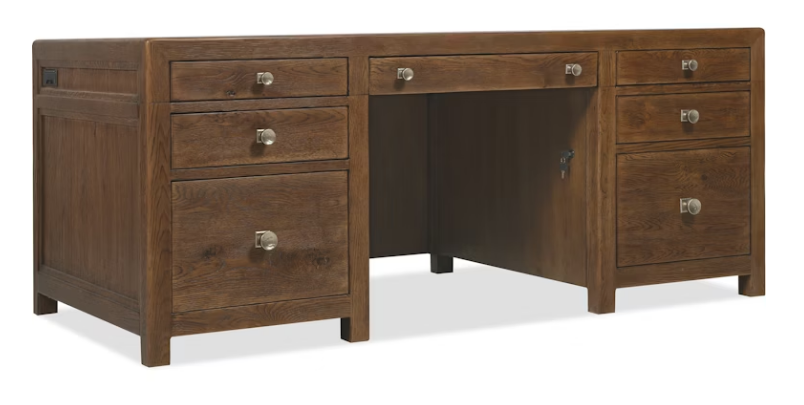 Hooker Furniture Home Office Driftwood Executive Desk