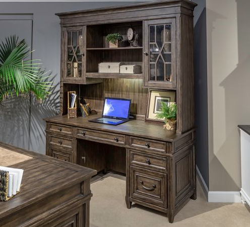 Liberty Furniture | Paradise Valley | Executive Credenza Hutch