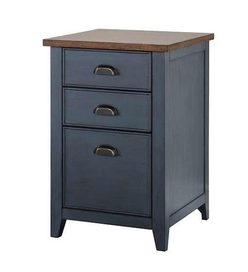 Fairmont File Cabinet by Martin Furniture, Dusty Blue, IMFT201B