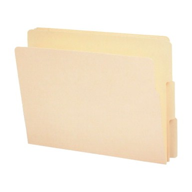 End Tab 1/2 Cut Letter Manilla Folder