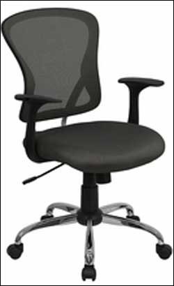 Dark Gray Mesh Executive Office Chair 