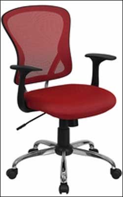 Red Mesh Executive Office Chair 