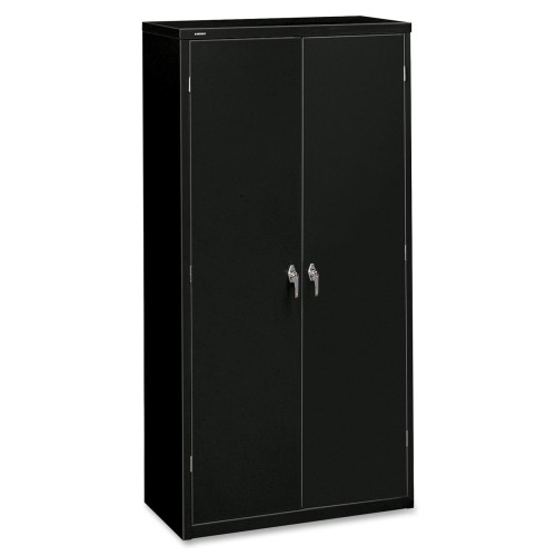 Hon Brigade Steel Black Storage Cabinet 36W x 18.25D x 71.75H