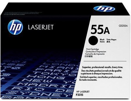 HP 55A Black Original LaserJet Toner Cartridge - CE255A