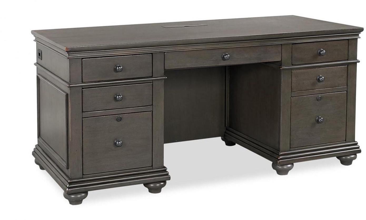 Oxford 66" Executive Desk by Aspenhome