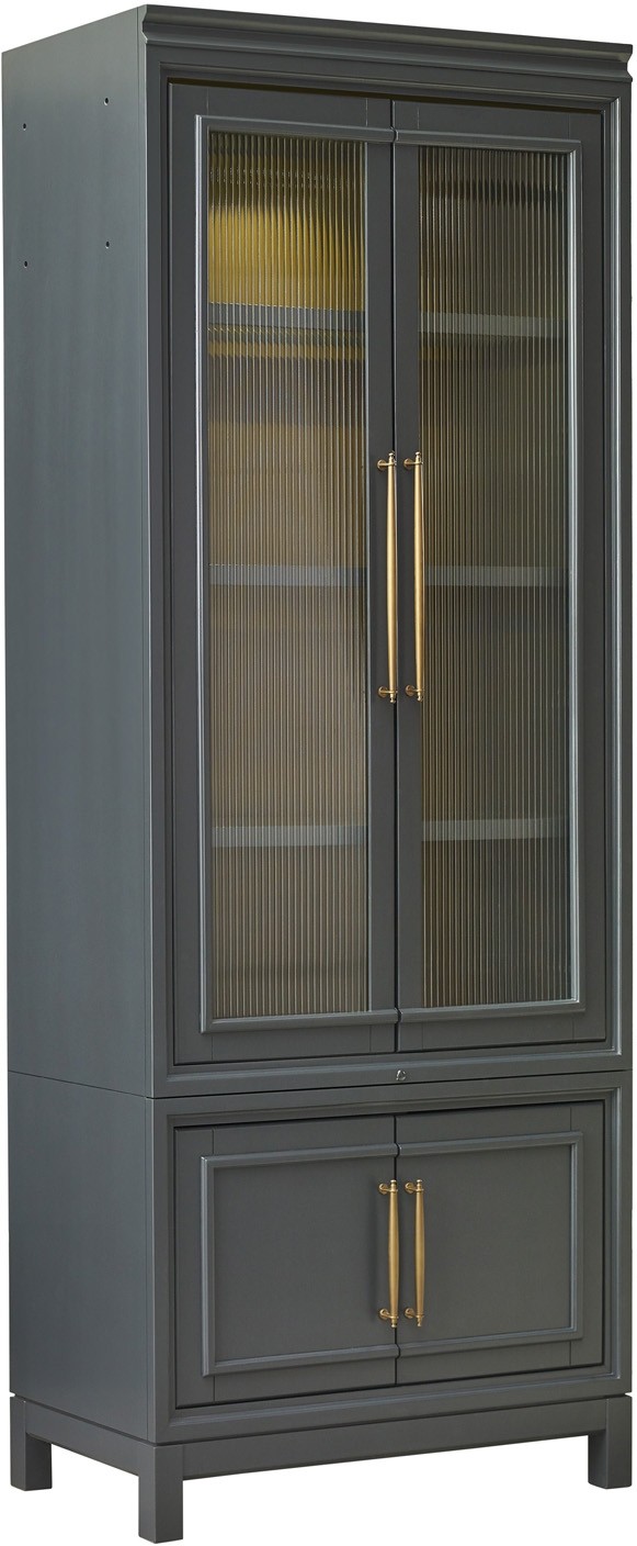Alexander Pier/Display Cabinet by Aspenhome