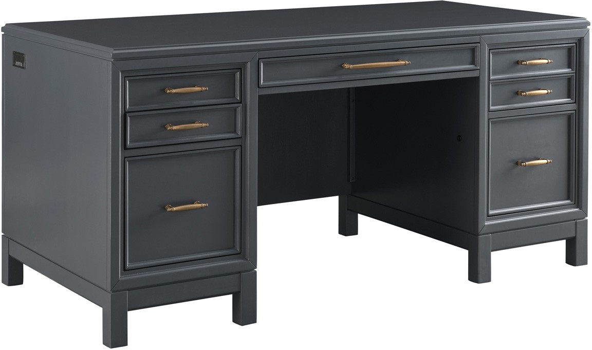 Alexander 66" Executive Desk by Aspenhome