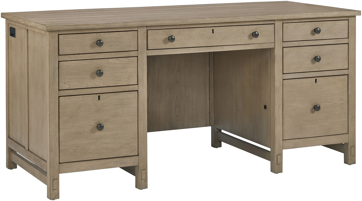 Emerson 66" Executive Desk by Aspenhome