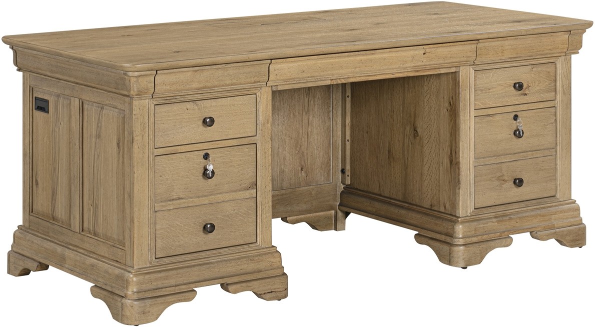 Chateau Philippe 72" Executive Desk by Aspenhome