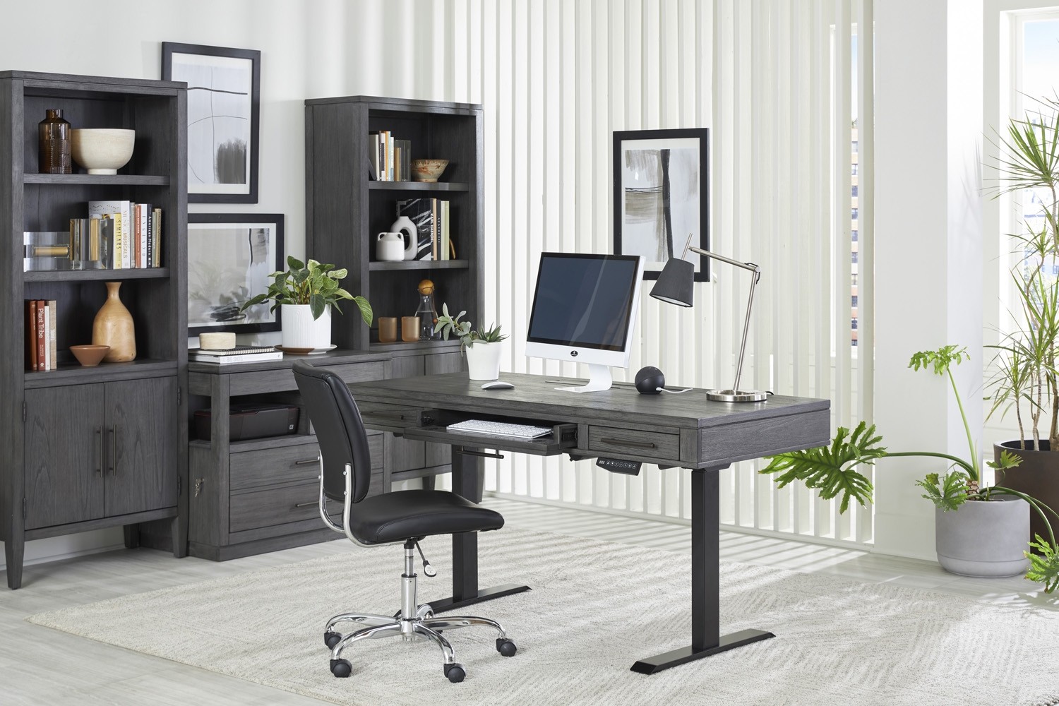Preston 60" Lift Desk by Aspenhome