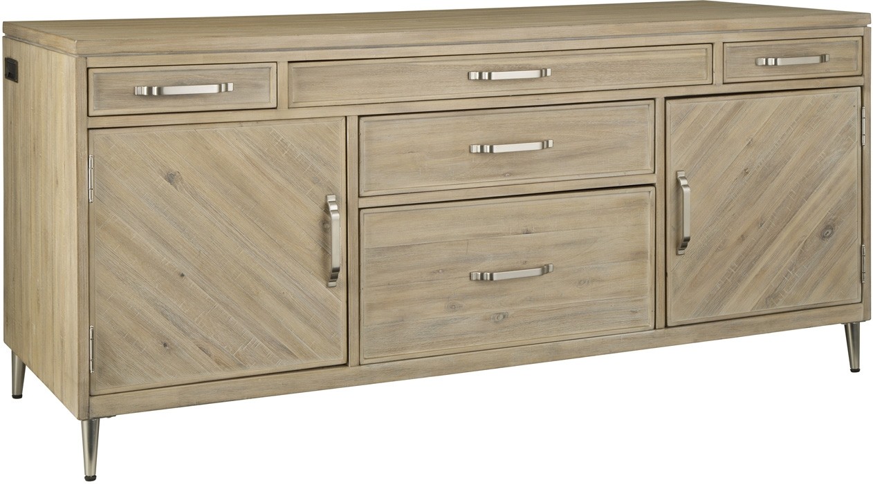 Maddox Credenza Desk by Aspenhome