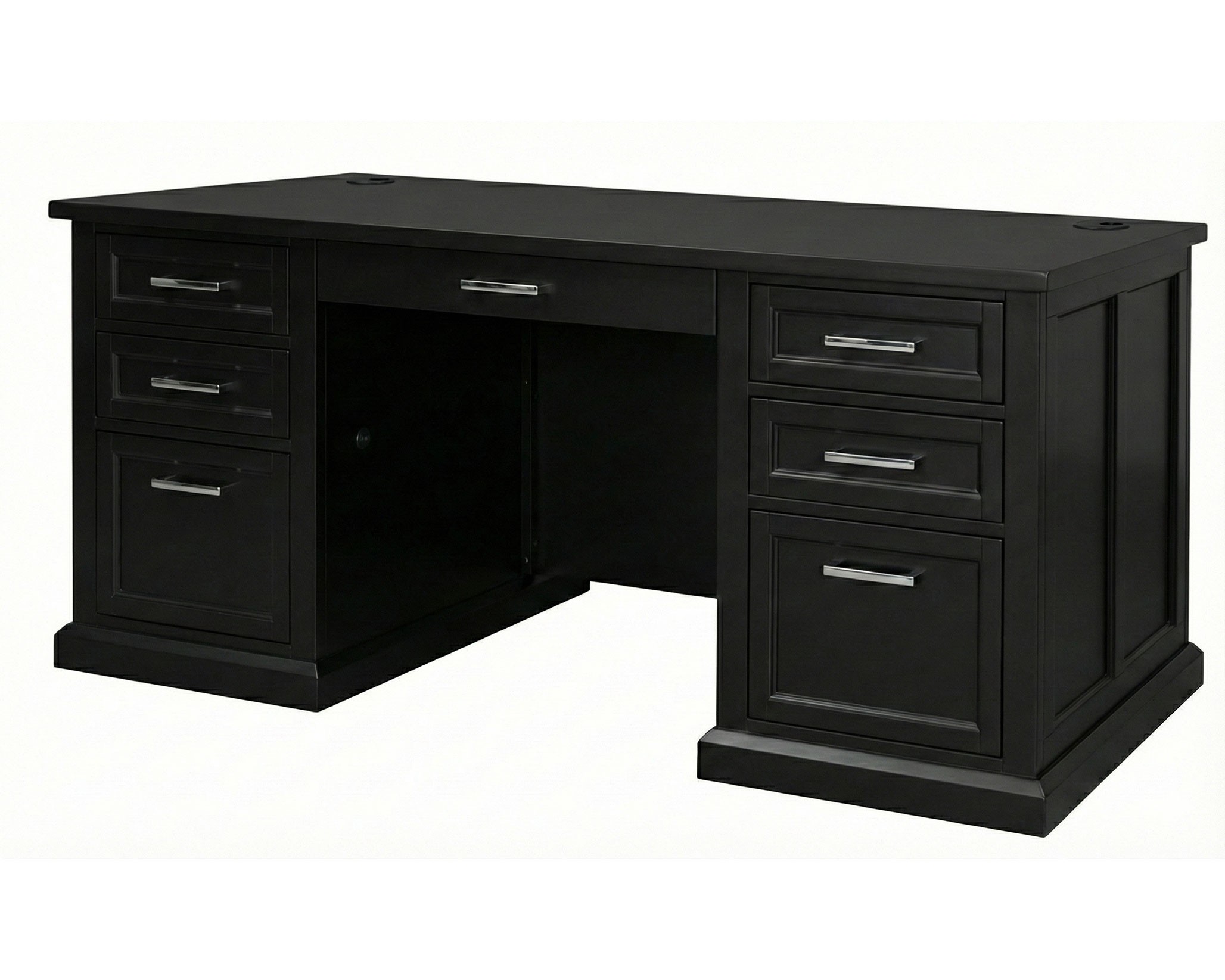 Abby Double Pedestal Desk by Martin Furniture