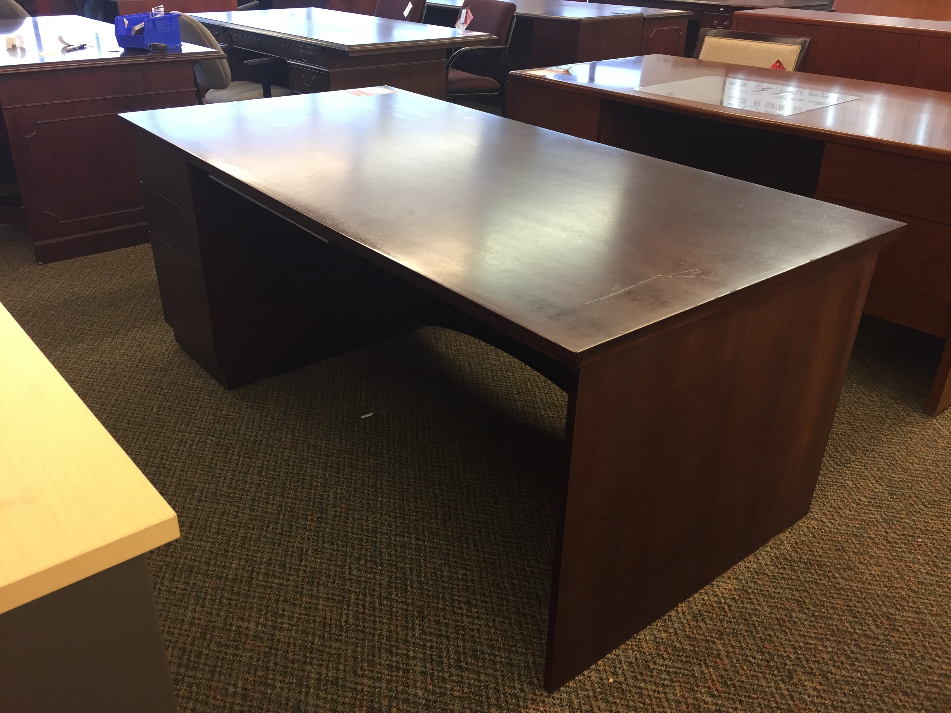 Used Home & Office Executive Computer Desk Office Pro's Discount Furniture