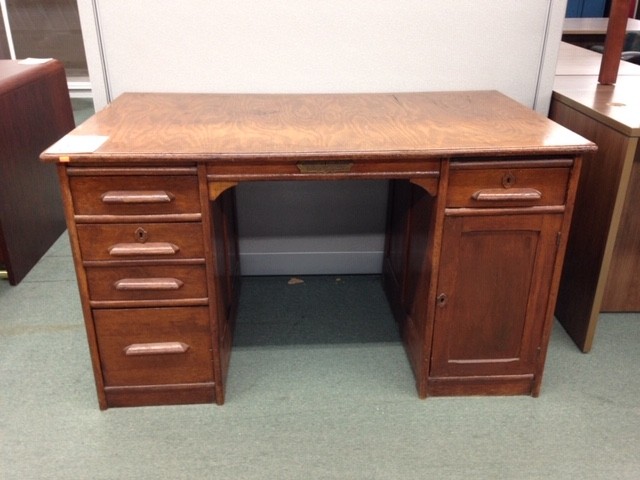 Oak Executive Desk Office Pro S