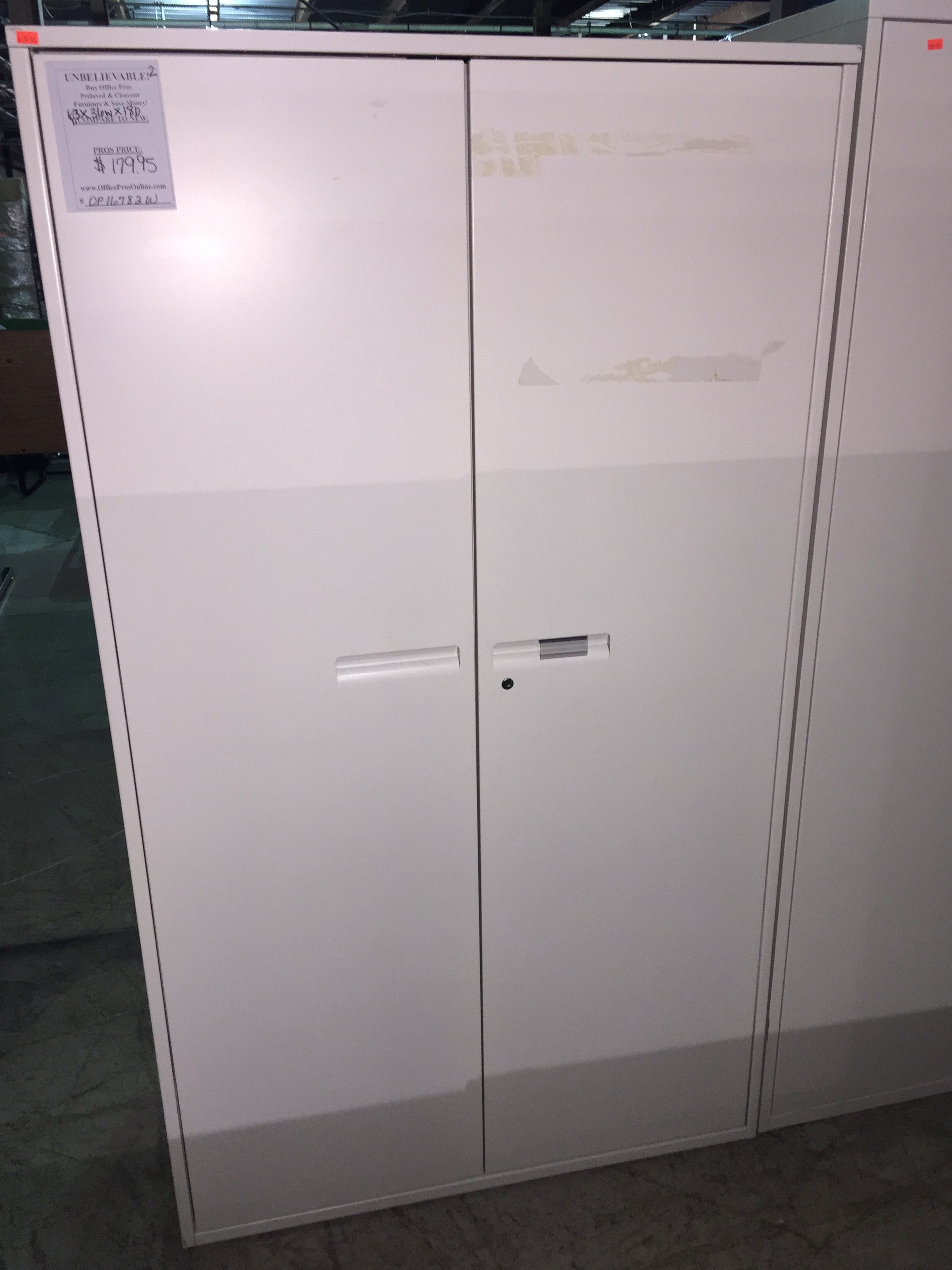 Used Metal Storage Cabinet