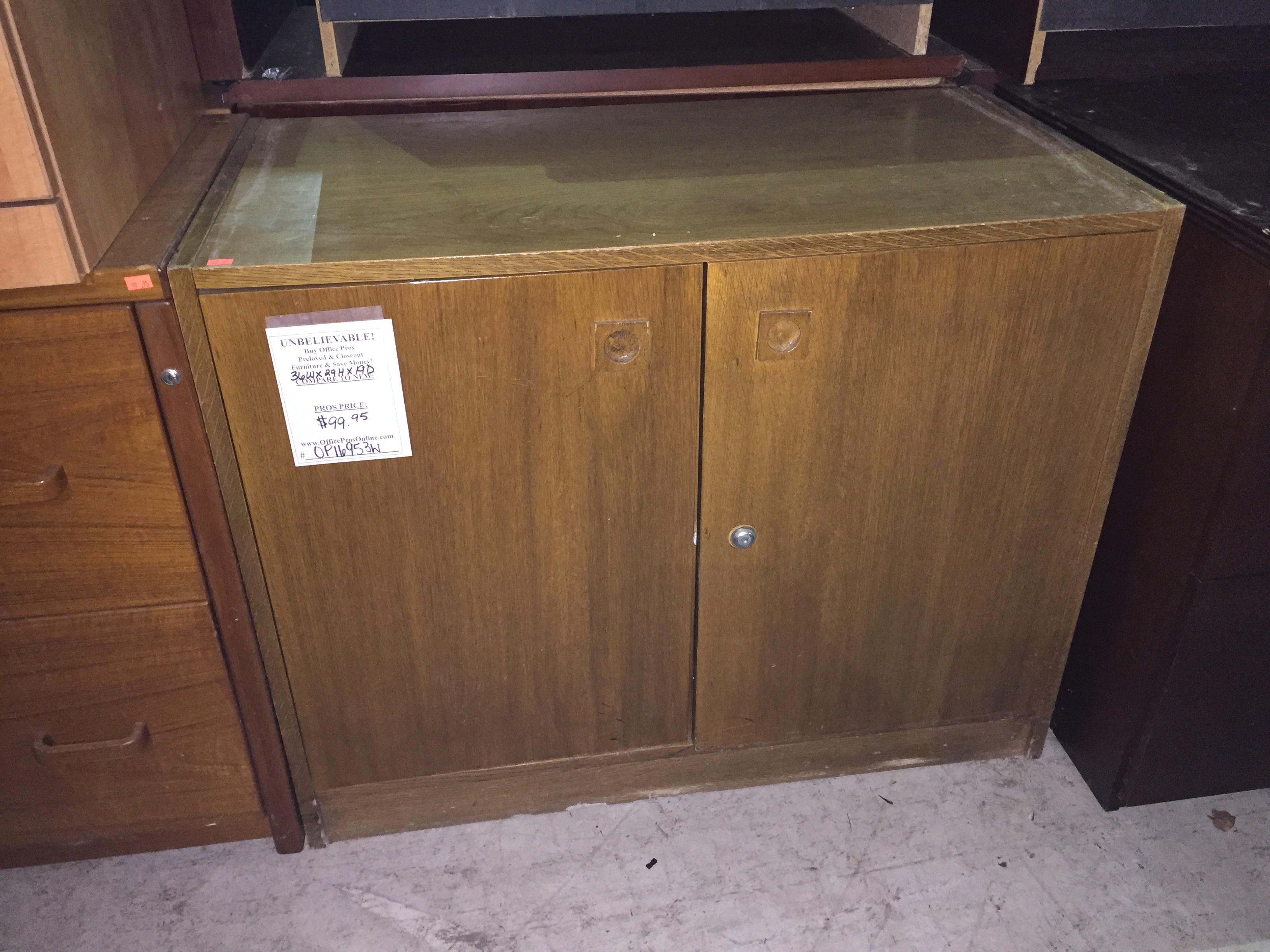 Used Storage Cabinet  