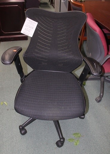 Used Black Ergonomic Office Chair