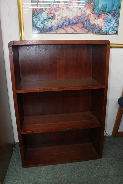 Used Mahogany Finish Shelf