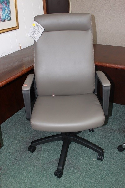 Used Faux Leather Executive Office Chair
