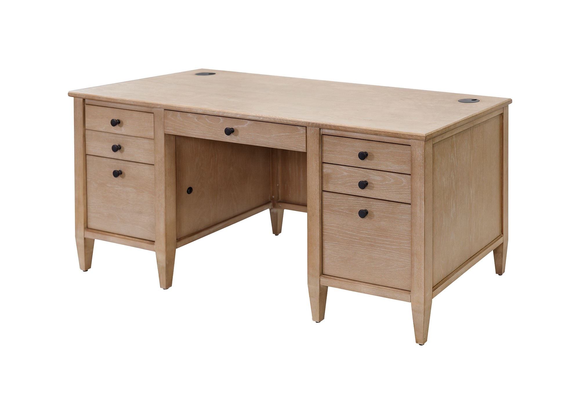 Laurel Double Pedestal Desk by Martin Furniture