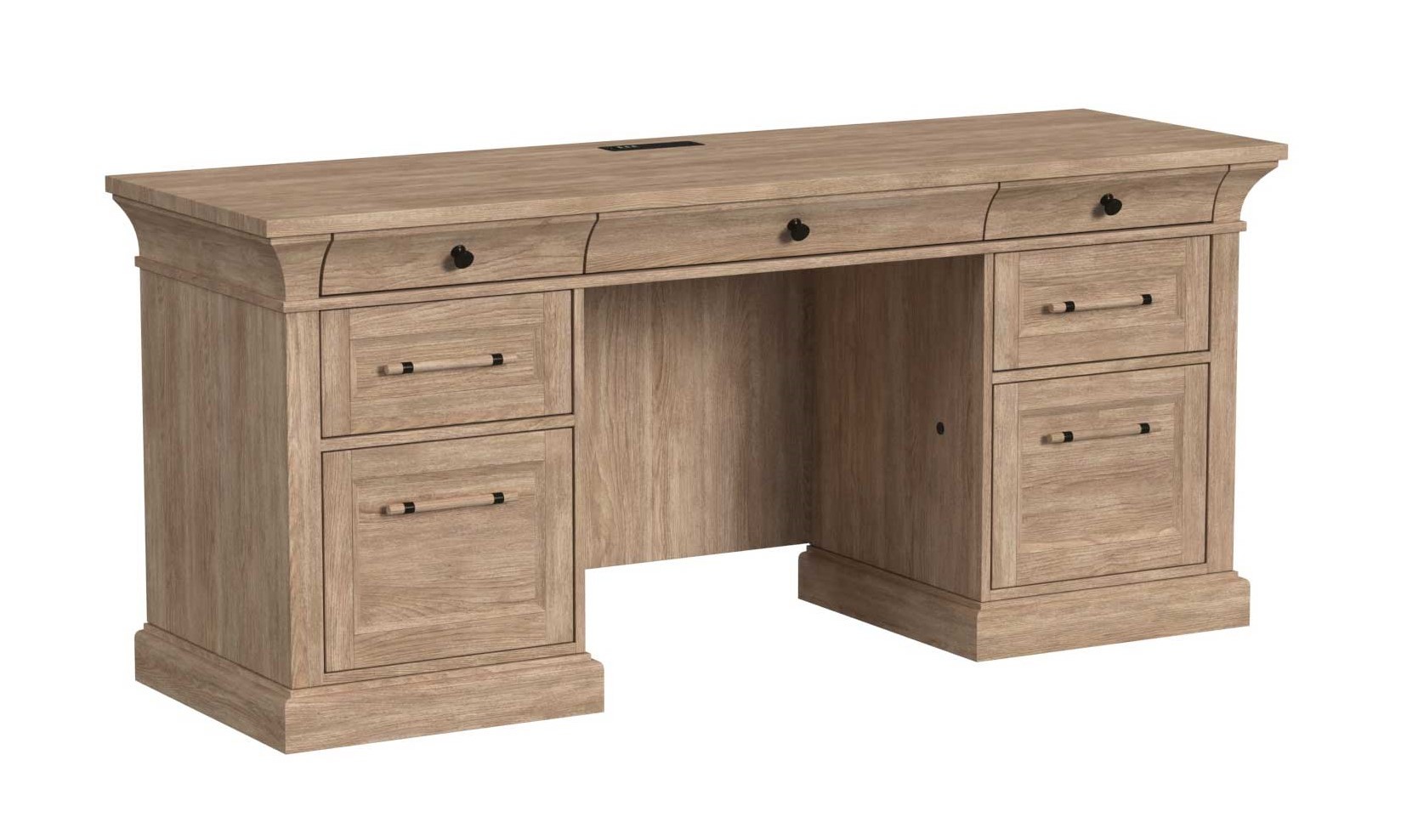 Willow Lane Credenza by Martin, Natural Oak