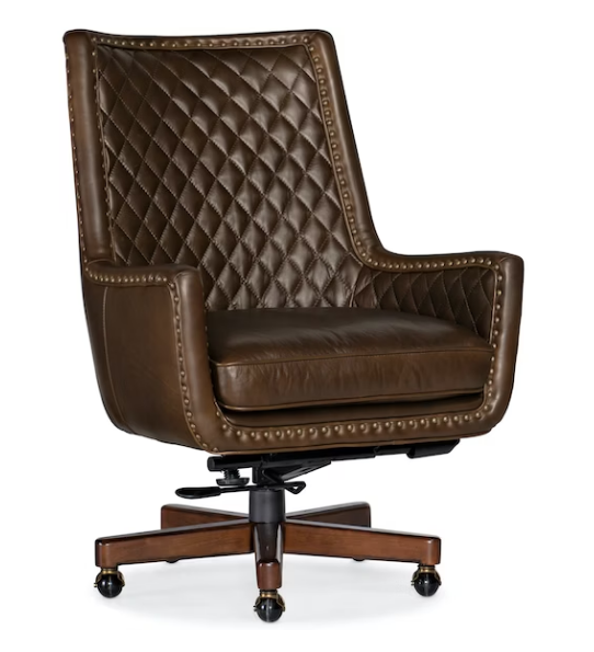 Hooker Furniture Home Office Kent Executive Swivel Tilt Chair