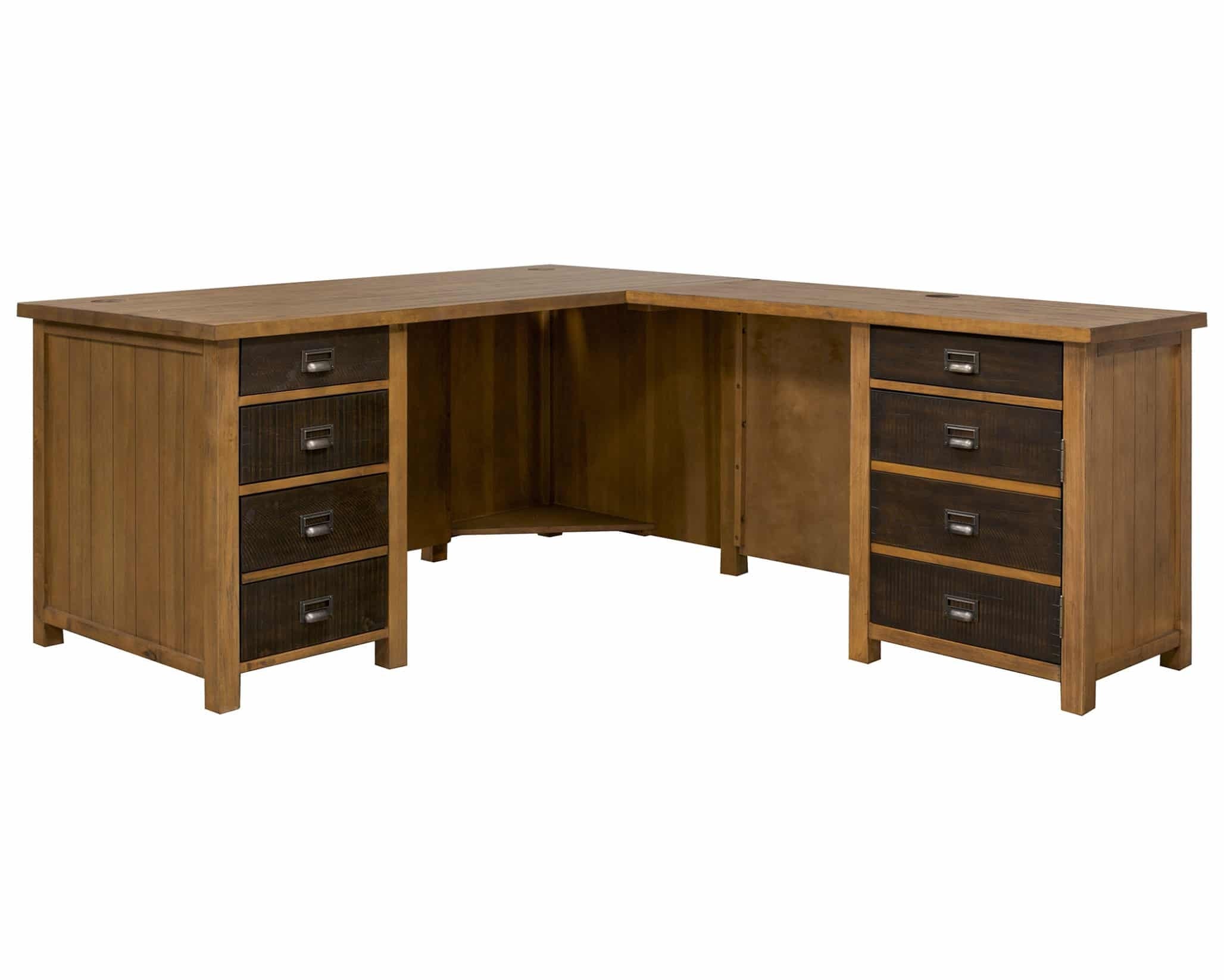 Heritage L-Shaped Desk by Martin Furniture