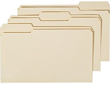 Closeout Legal File Folders