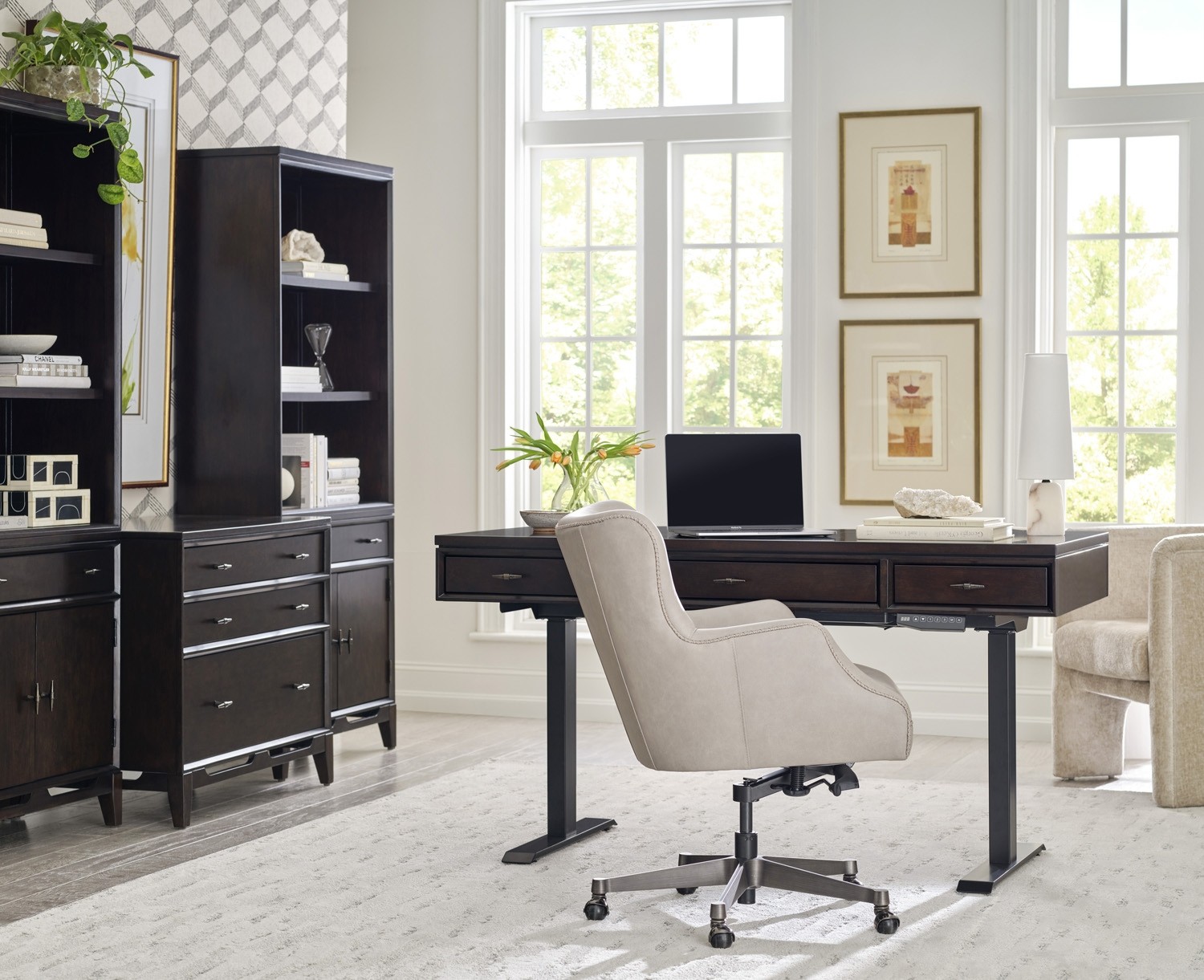 Sutton 60" Lift Desk by Aspenhome