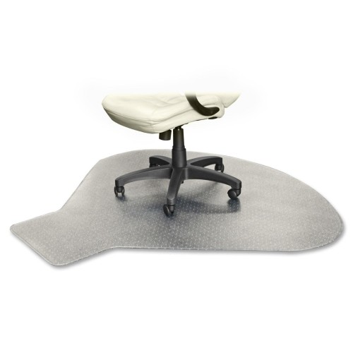 60X66 Lorell PlushMat L-shape Chairmat