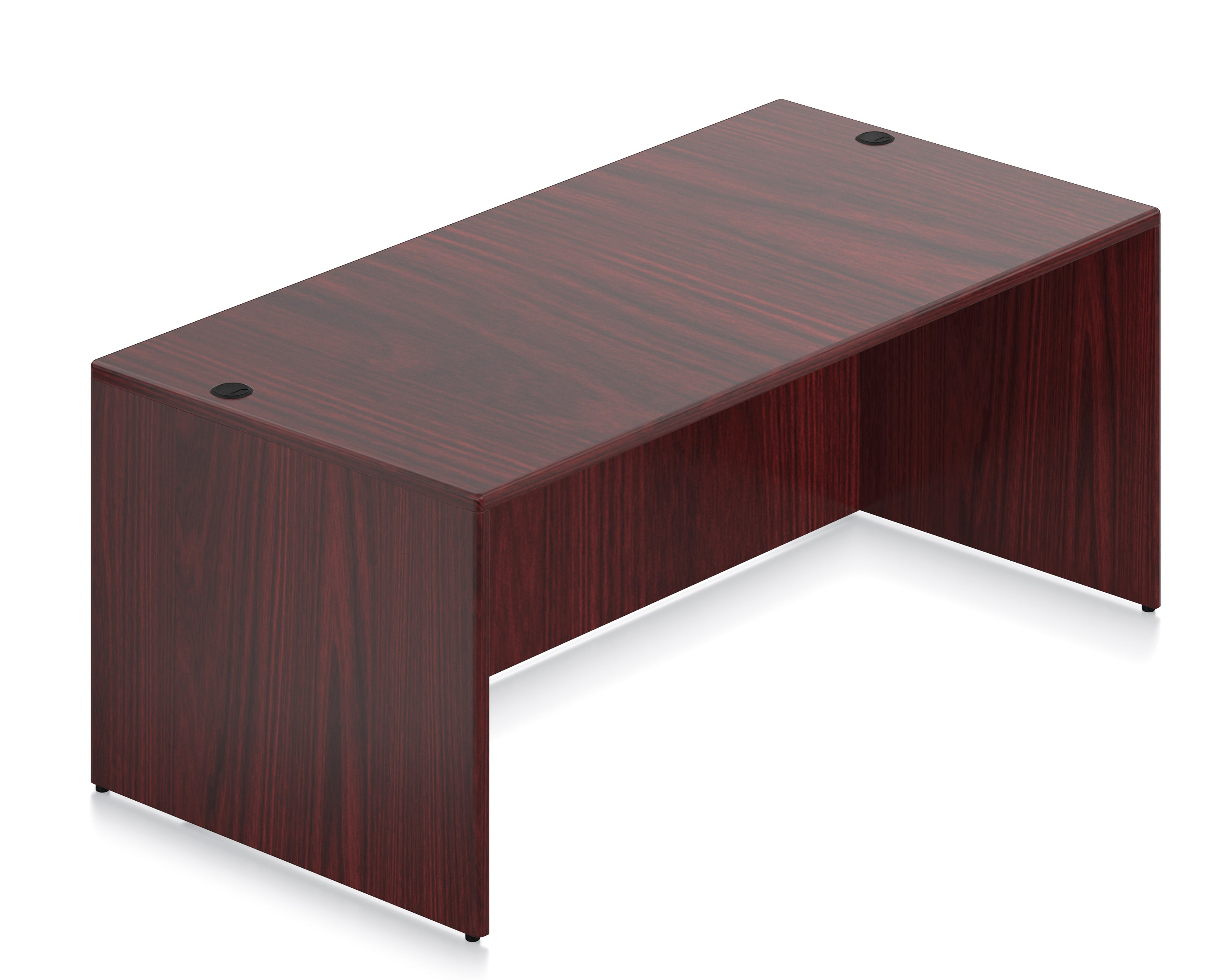 Margate Wood Veneer 72" Desk Shell